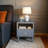 Modern Single Drawer Wood Bedside Table, Compact Nightstand, Nordic Style with Storage-106721932