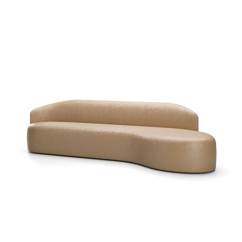 Taylor Sofa Half Back, Bellagio 2 Cream 8805, Left