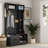 Hall Tree With 6 Hooks,Coat Hanger, Entryway Bench, Storage Bench,For Entrance, Hallwa,Black