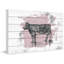 « tranquil cow », reproduction d’art sur bois blanc-21127068