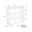 Oneonta 90 cm H x 90 cm W Standard Bookcase-90140294