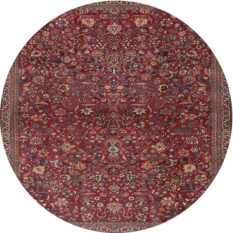 Oriental Indoor Rug, Round 3'