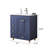 30'' Blue Modern Free-Standing Single Bathroom Vanity Set-1328761556