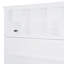 Grand lit escamotable mural avec tablettes supérieures et USB-118007590