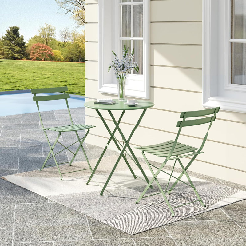 Patio Dining Set, Green