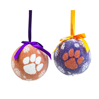 NCAA 10.4'' Sports Lighted Ball Ornament