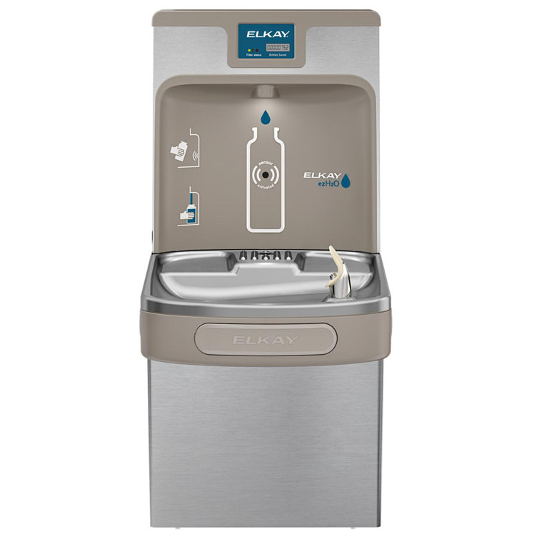 Elkay Enhanced BFS & Single ADA Cooler 8GPH SS High Capacity Quick Filter Change