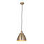 Ziemer 1 - Light Antique Brass Dome Pendant-1149135892