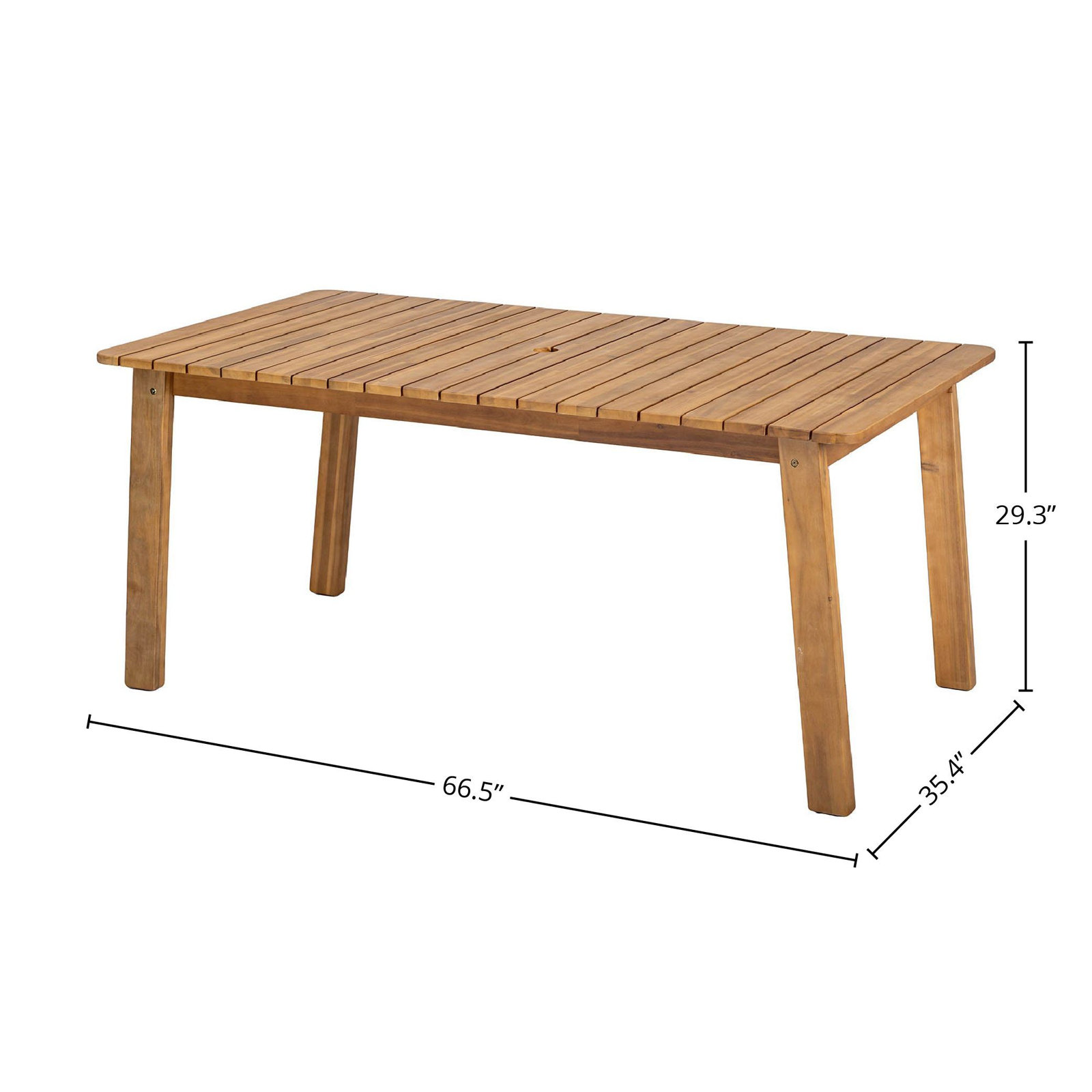67" Acacia Dining Table