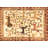 Olicia Southwestern Machine Made Wool/Polyester Area Rug in Brown/Red/Beige-77533770