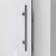 Enigma-XO 50" W x 76" H Sliding Frameless Shower Door with Clear Max™ Technology