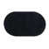 Mariela Polyester Chenille Braided Area Rug - Black