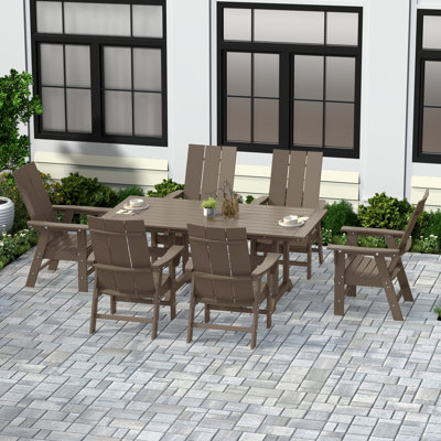 Joubert 6 - Person Patio Dining Set with Rectangular Table