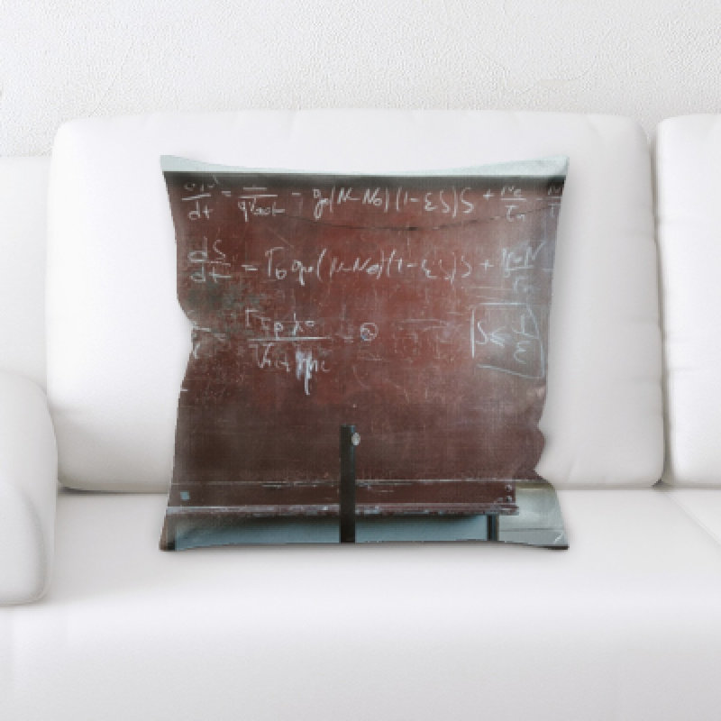 Microsuede Reversible Throw Pillow