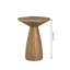 Petite table d'appoint de patio, table d'appoint d'extérieur en métal sans assemblage-1357773986