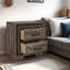 Table de chevet 2 tiroirs Rustic