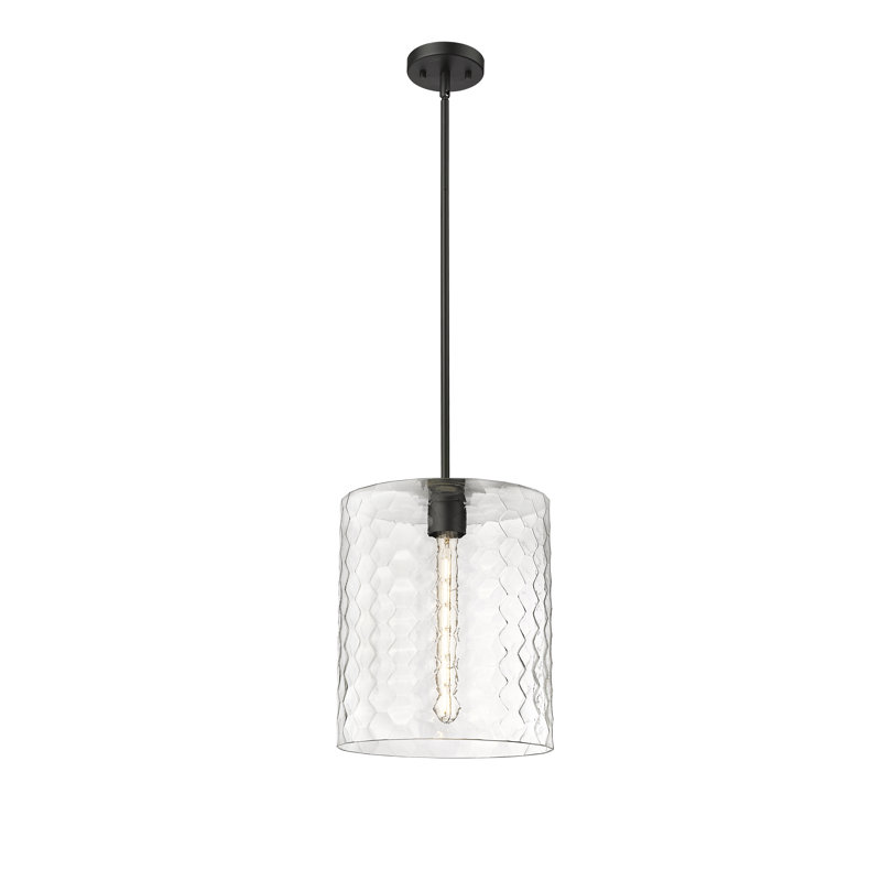 Luminaire suspendu cylindrique à 1 lumière Lir