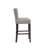 Upholstered Counter Stool with Solid Wood Frame-672236798