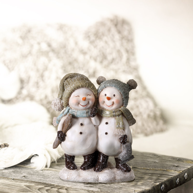 Couple de bonhomme de neige Ice Garden