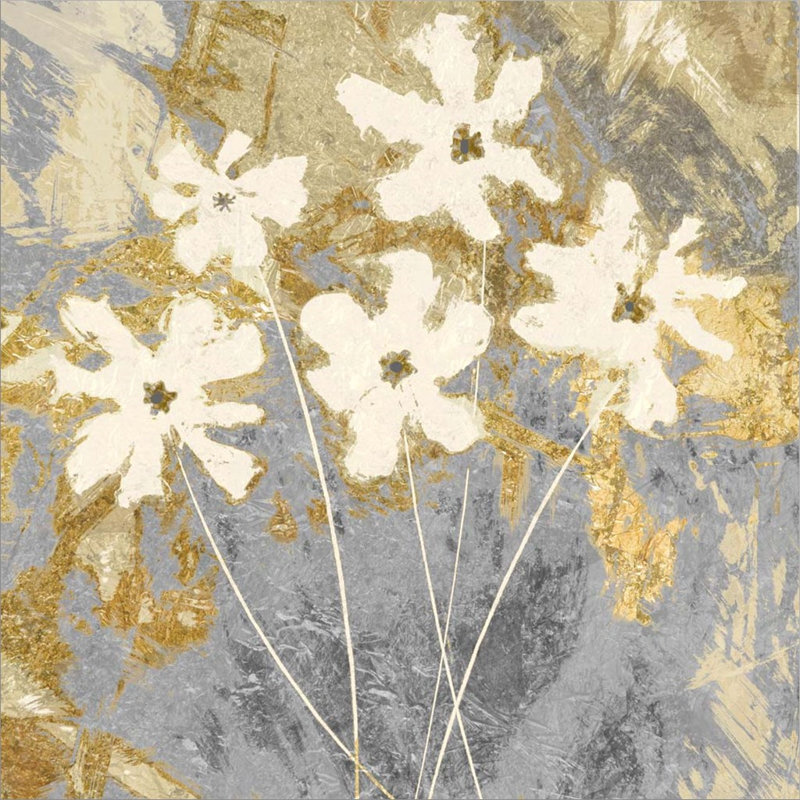 «Golden I» par Edward Selkirk, art mural encadré
