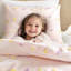 4Pcs Twin/Twin Xl Pink Cotton Comforter With And Filling, - , Filled Decorative Pillows, , Easy To Clean-120670439