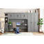 Lit escamotable avec armoire, bureau et bureau-788633400