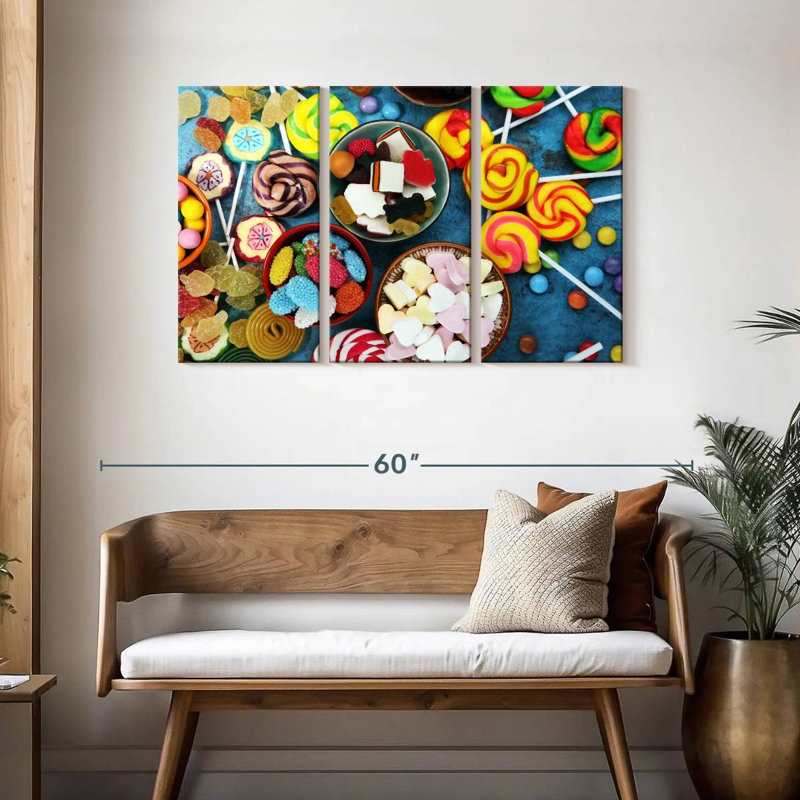 Candy Party, 28" H x 45" W