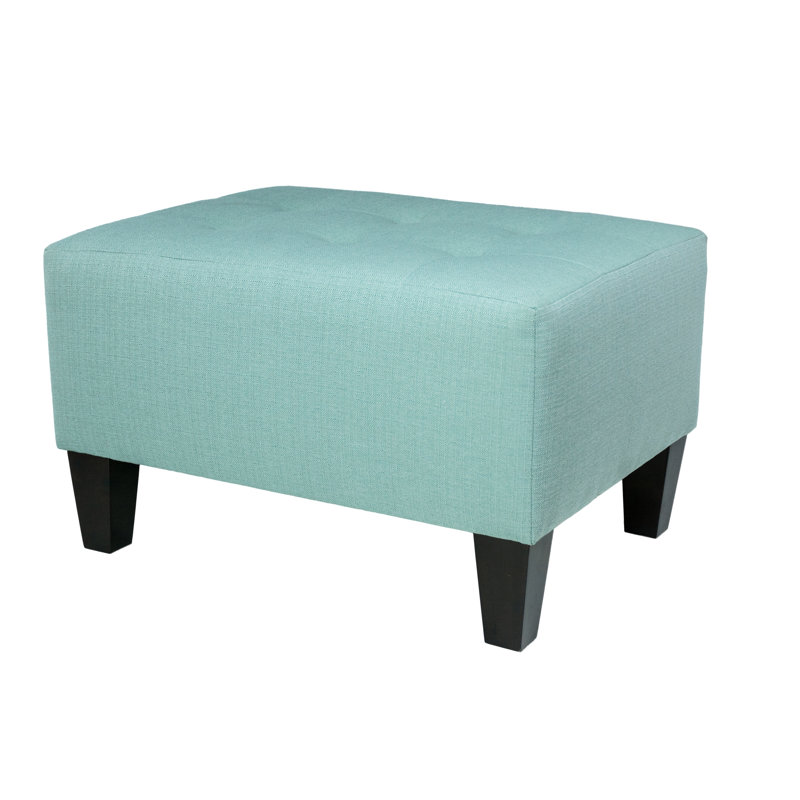 Labelle Upholstered Ottoman, SeaMist