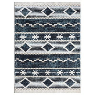 Tapis bleu marine United Weavers Afsana