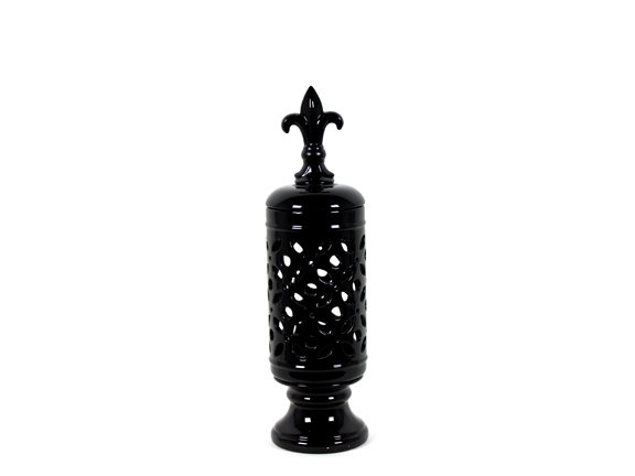Ceramic Table Vase, 22.5" Height