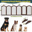 Barrière pour animaux pliante 6 portes H 36 po x l 144 po avec porte pour escaliers-2074353738