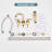 8-inch Widespread Faucet 2-handle Bathroom Faucet with Drain 1.2 GPM-91270296