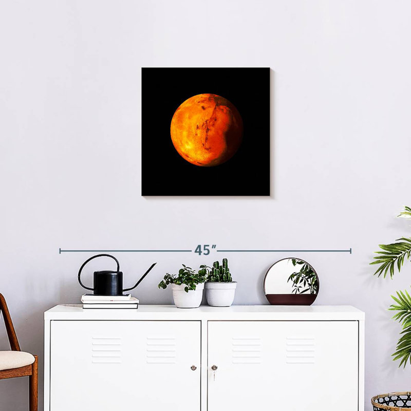 Oberle Mars Planet, 20'' H x 20'' W