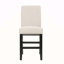 Tabouret de comptoir rembourré 25 po avec garniture cloutée de 25 po (ensemble de 2), tissu