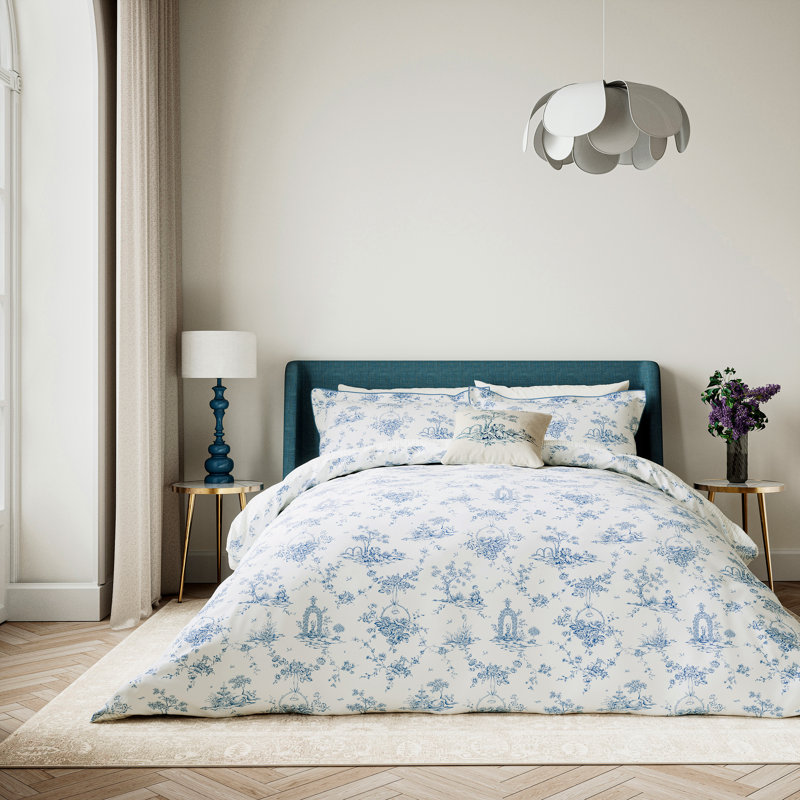 Toile Square Cushion