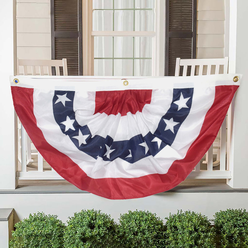 Koblieu Drapeau en forme d'éventail, A