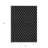 3' X 5' Black And Ivory Geometric Washable Indoor Outdoor Area Rug