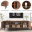 Meuble télé 70 po de style moderne Mid-Century pour téléviseur de 75 pouces, meuble audio-vidéo avec rangement en bois, meuble multimédia pour salon et chambre à coucher-1920648974