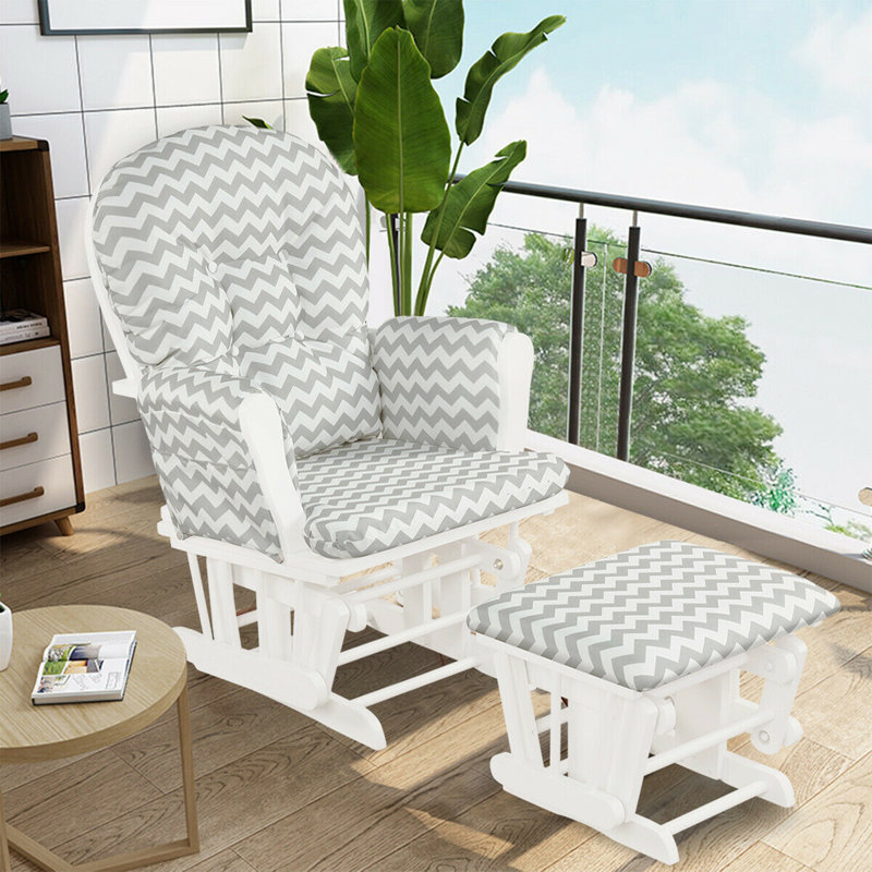 Chaise berçante Harriet Bee