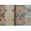 Scandinavian Style Kilim Rug In Blue Pink Geometric Pattern By Rug & Kilim-1125522654