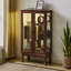 Armoire lumineuse avec tablettes réglables Curio Cabinet-1476983374