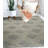 Chloe Quinn Light Blue Hand Tufted Wool Contemporary Transitional Area Rug-1682367545