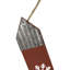 Wooden Welcome Skis With Christmas Stockings Hanging Decoration - 23.5"
