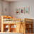Space-saving Loft Bed With Storage Shelves, Headboard With Led Light-1497245215-1497245214