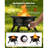 Propane Fire Pit 19-Inch, 53,000 BTU Portable Gas Fire Pit, with Grill Grate & Lava Rocks, Adjustable Flame, Folding Legs,Smokeless Outdoor Firebowl for Camping, Patio, Backyard, Deck, RV, Black