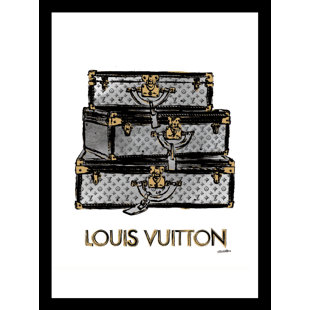 Impression encadrée Fairchild Paris FASHION LUXURY TRUNKS - 14 po x 18 po