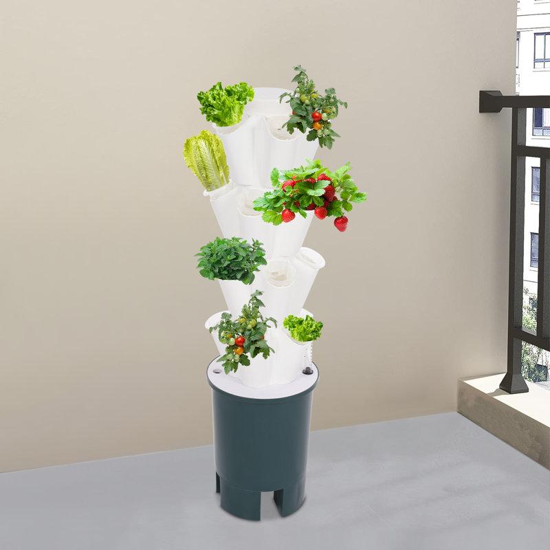 20-Hole Vertical Hydroponic Growing Kit