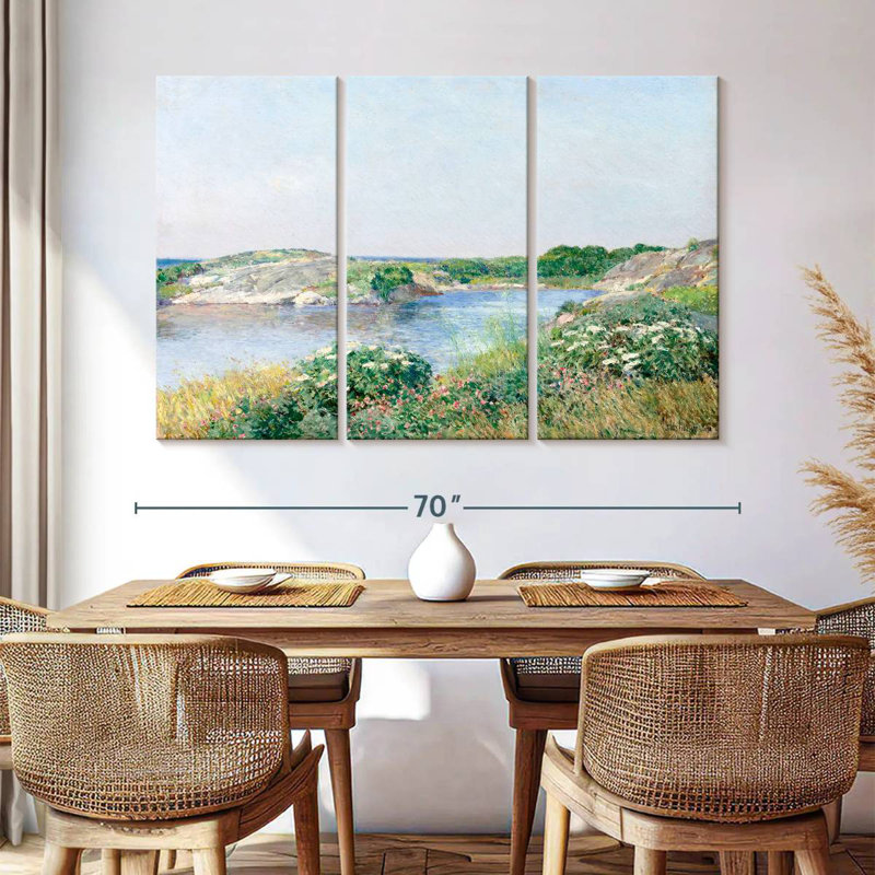 Alvord The Little Pond Appledore, 42" H x 65" W