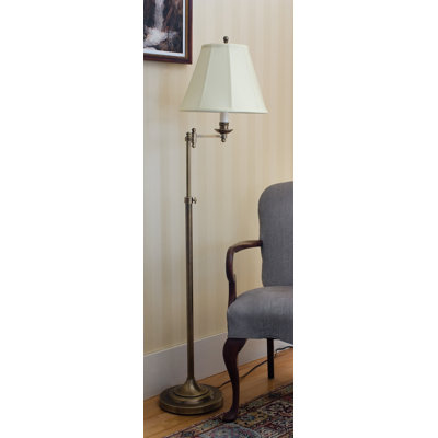 Club Swing Arm Floor Lamp