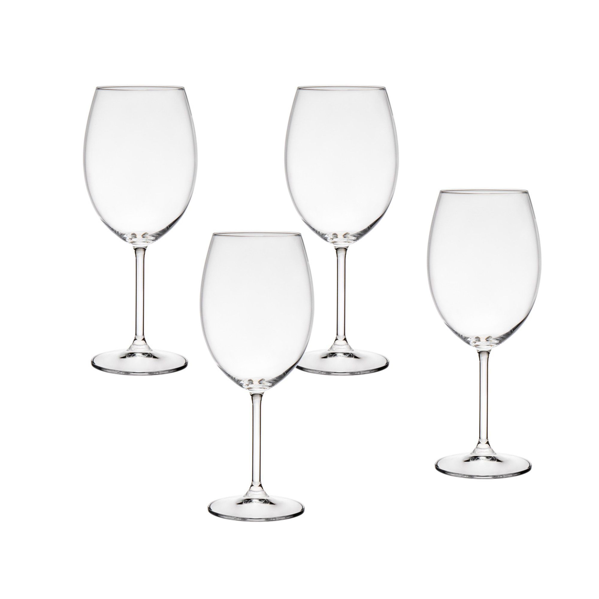 Godinger Stemless Wine Glasses - European Made, Set